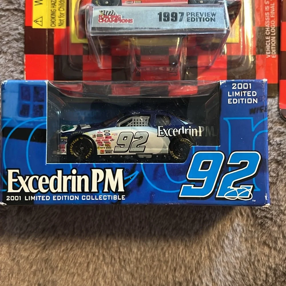 Vintage nascar car lot